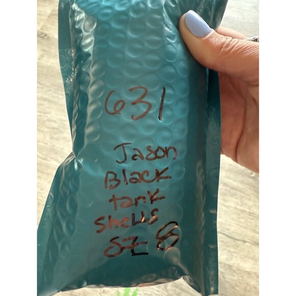 JASON WU Mother Of Pearl Beaded Sea Shell Linen Rayon Crop Top black NWT Size 8 - Picture 10 of 10